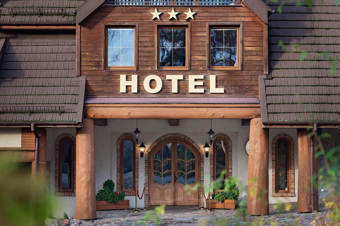 Hotel Szymbark Szymbark  Bagian luar foto